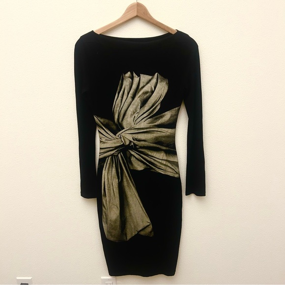 Isabel de Pedro Dresses & Skirts - Graphic Bodycon Dress — Size S (3/4) — Spanish Designer